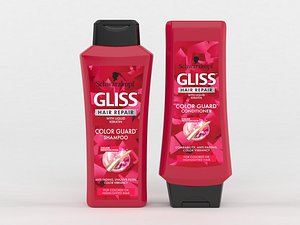 3D gliss hair repair color