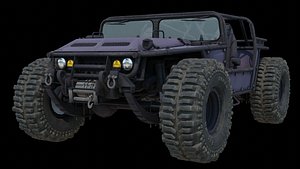 sport utility vehicle SUV 3D