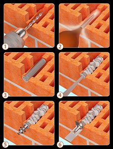 Anker, brick