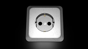 plug socket 3d obj