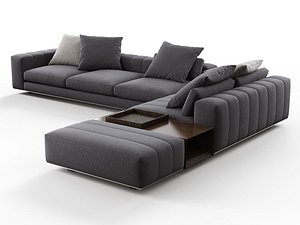 3D freeman corner sofa n