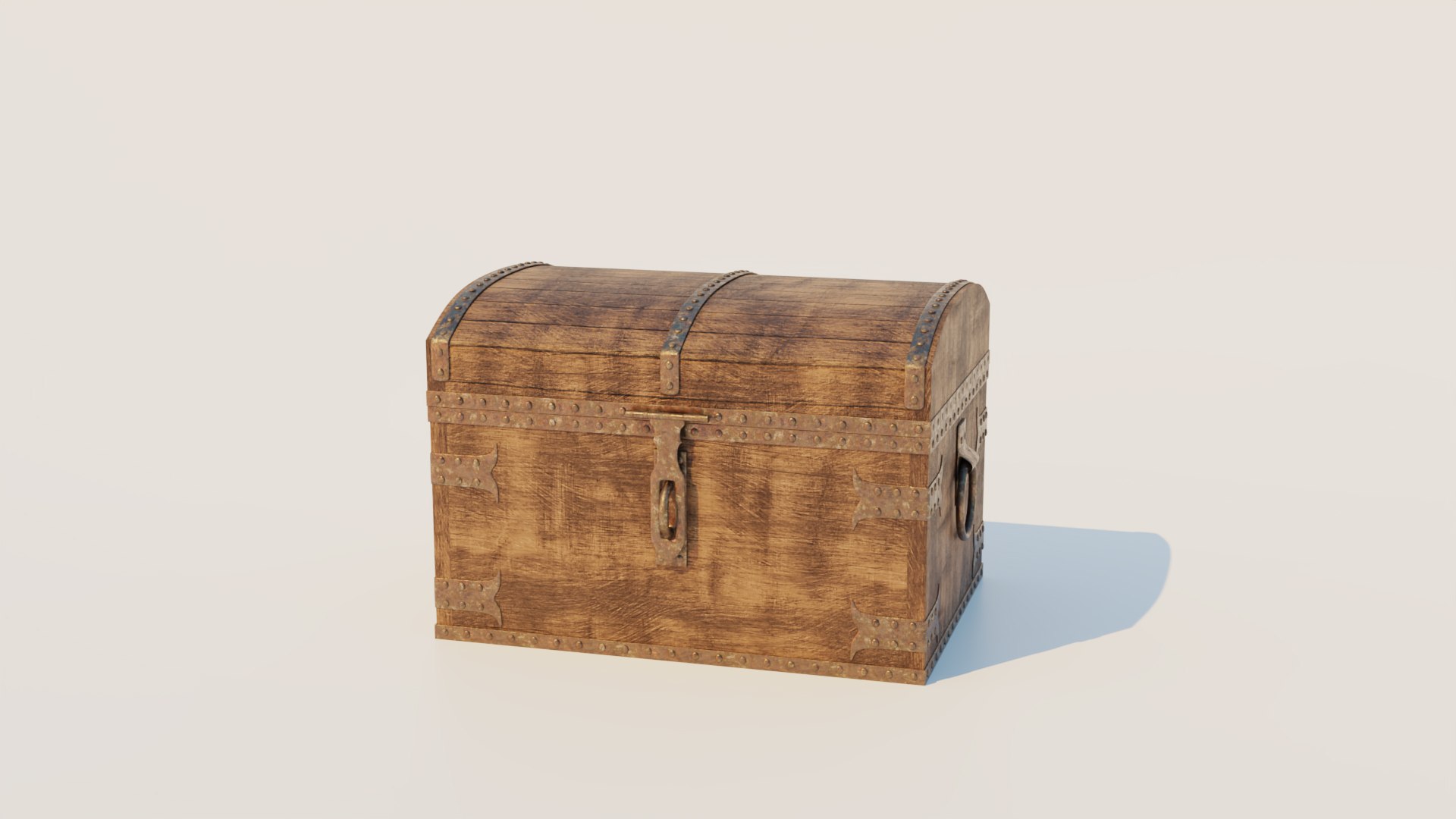 Wooden Chest 3D Model - TurboSquid 1495572