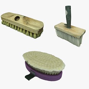 Brush Collection 01 3D model