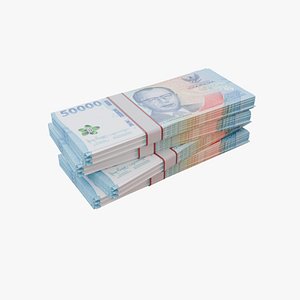 50000 Indonesian Rupiah IDR model