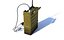 Station de radio militaire portable soviétique R-159