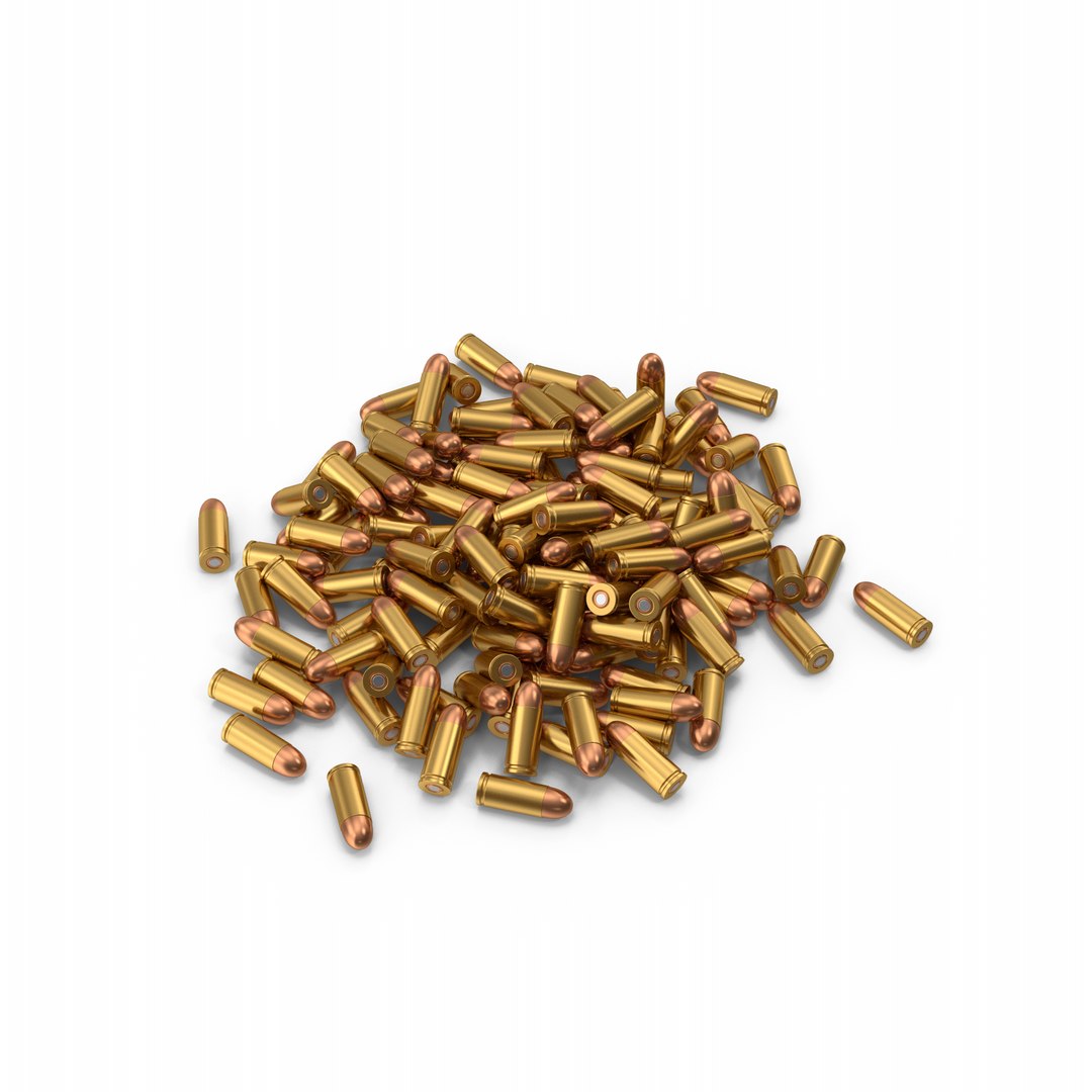 Pile Of Bullets 3D TurboSquid 1832259
