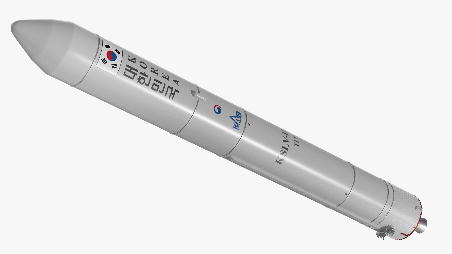Rocket KSLV2 TLV 3D model preview