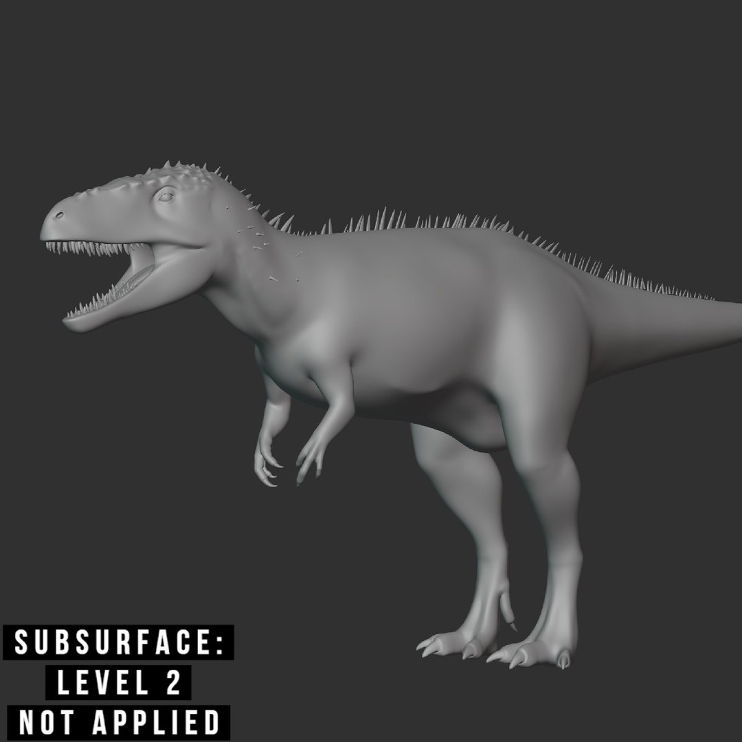 Mapusaurus Basemesh Low Poly3D模型 - TurboSquid 1994673
