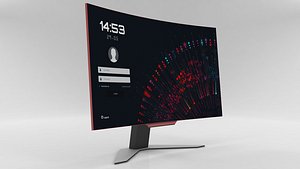 curved pc monitor 21.5
