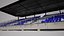 Racetrack Grandstand Tribune 2 Versions