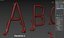 Neon Alphabet modular Light modelo 3D Modelo 3D