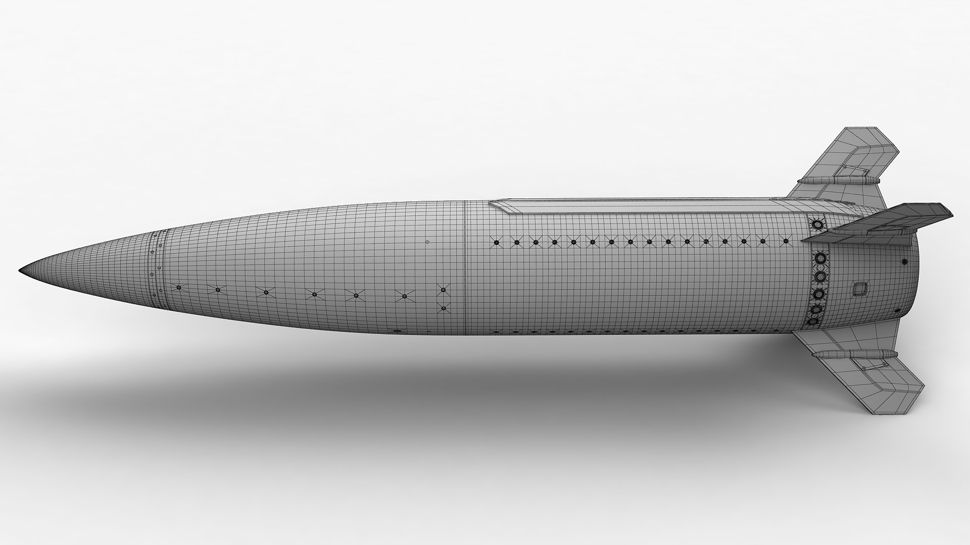 Lockheed Martin MGM-140 ATACMS Army Tactical Missile System 02 3D Model ...