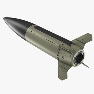 Lockheed Martin MGM-140 ATACMS Army Tactical Missile System 02 3D model
