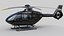 Airbus Helicopter H135  -  Eurocopter EC135ブラック、コックピットとインテリア