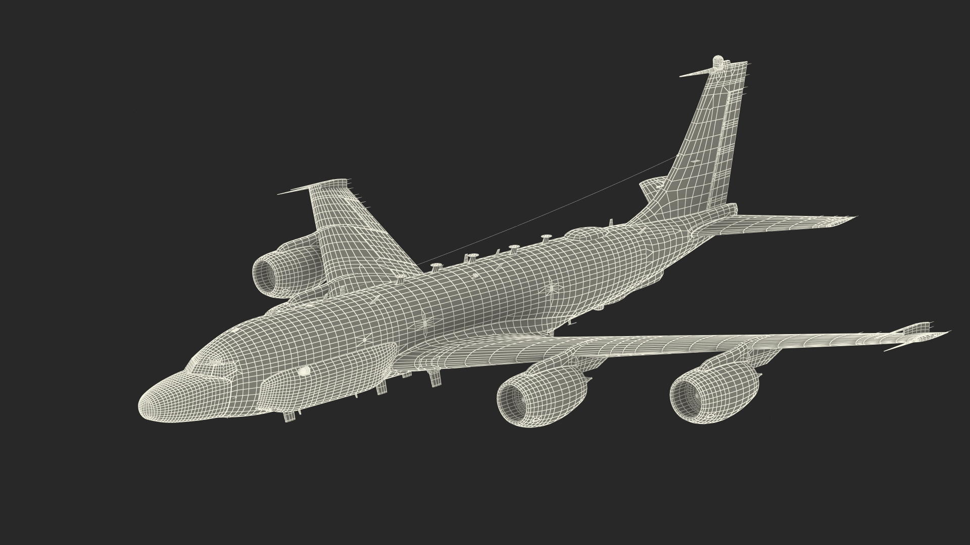 Boeing rc shop model