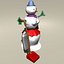 Schneemann und Snowgirl
