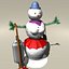 Schneemann und Snowgirl