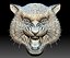 Tiger head STL file relief for CNC router