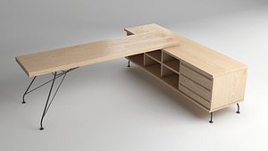 desk 03 3D model