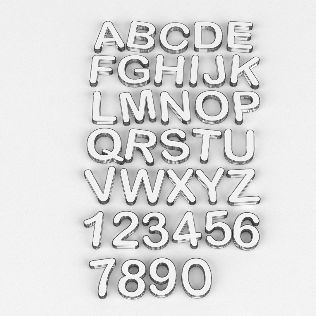 Magnetic Alphabet Max