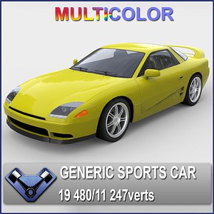 max generic sports car sakura