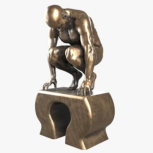 Crouching Man