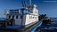 Push Boat Ship with Pontoon Barge and Subsea Pile 3D
