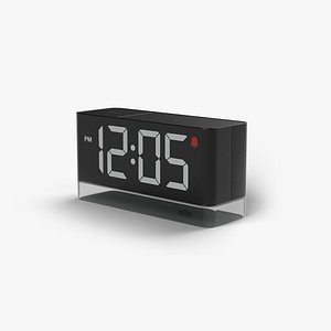 BC27 BRAUN LED DIGITAL ALARM CLOCK
