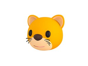 3D Cat Head model