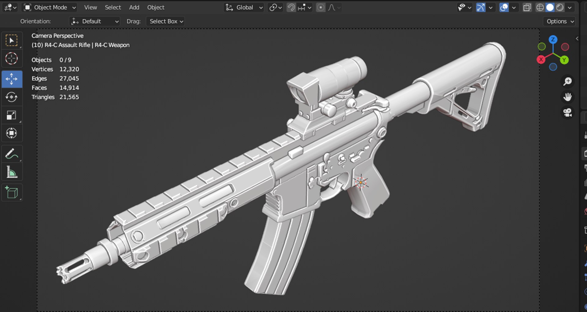 3D AR-15 Assault Rifle M4 Carbine R4 - TurboSquid 2192522