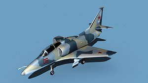 3D Douglas TA-4M Skyhawk V11 USN Aggr model
