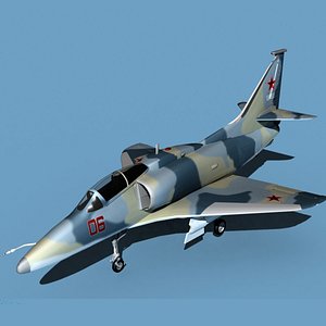 3D Douglas TA-4M Skyhawk V11 USN Aggr model