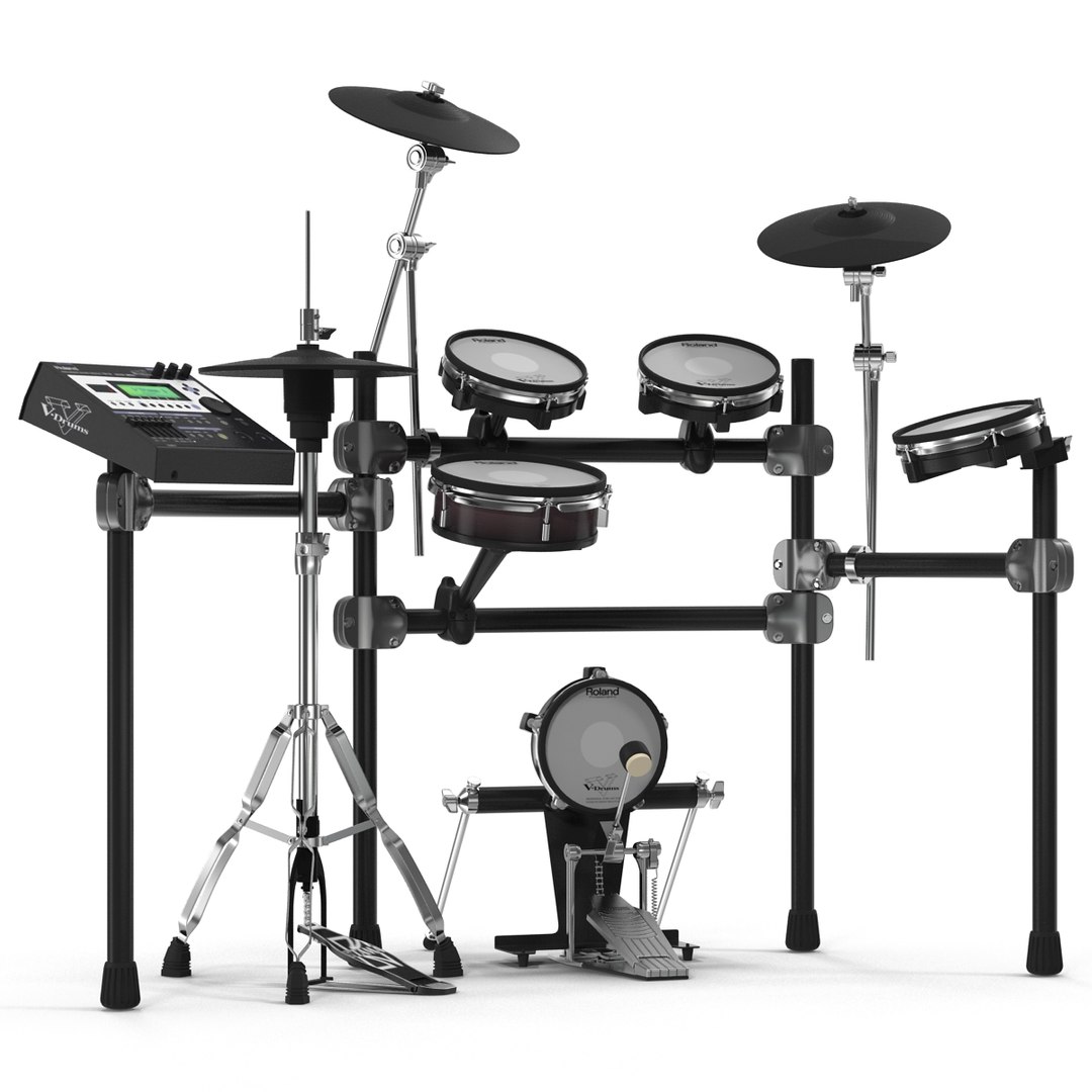 Electric Drum Kits 3D Model - TurboSquid 1165169