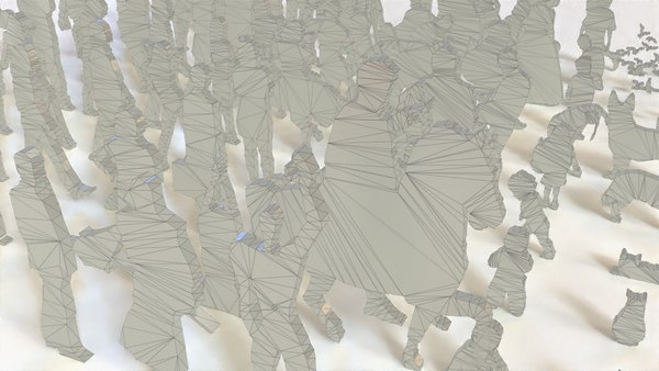 100 Silhouettes 3D model - TurboSquid 1800450