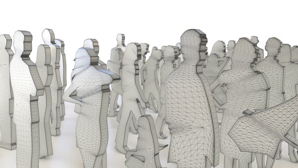 100 Silhouettes 3D model - TurboSquid 1800450