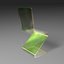 3d model zig-zag chair