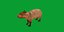 3D Capybara model