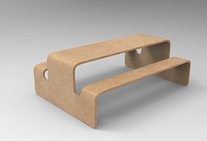 Lolya Table-Seat 3D