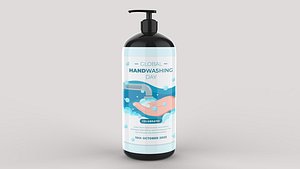 3D model Hand wash
