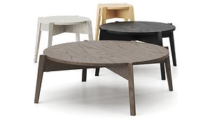 Cross by Frigerio Salotti Wooden Coffee Table model