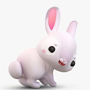 Cartoon Rabbit 3D Models for Download | TurboSquid