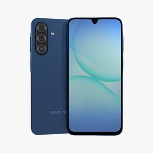 3D model Samsung Galaxy A17 Blue