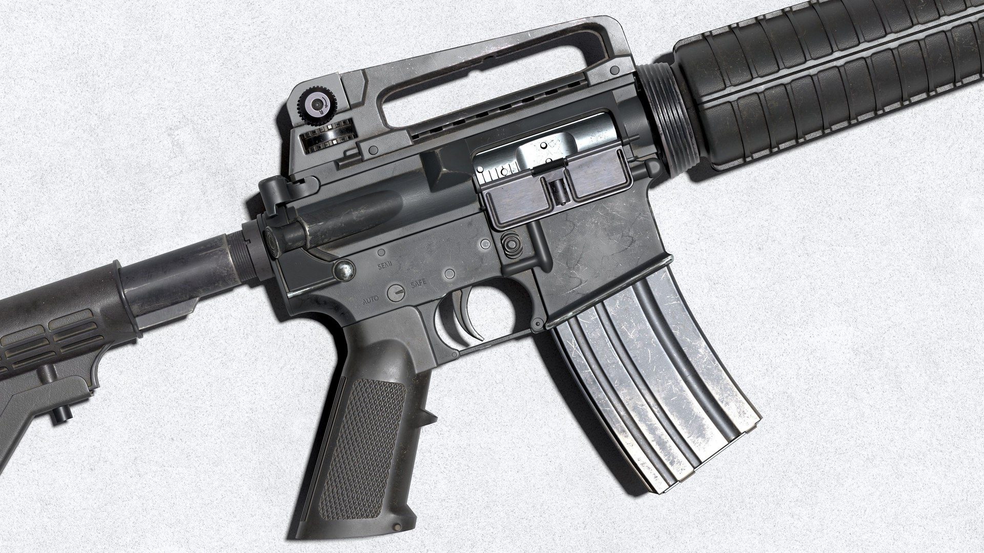 3D m4 rifle m4a1 model https://p.turbosquid.com/ts-thumb/xs/Hagp6I/TZ/m4a1lowpoly3dmodel3dmodele5872b90d7/jpg/1672748563/1920x1080/fit_q87/709c47024ee10de4cff7b3b00e2be67d1560a5a2/m4a1lowpoly3dmodel3dmodele5872b90d7.jpg