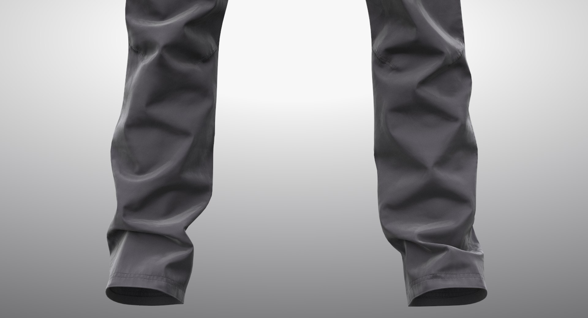 Realistic gray cargo pants 3D - TurboSquid 1268913