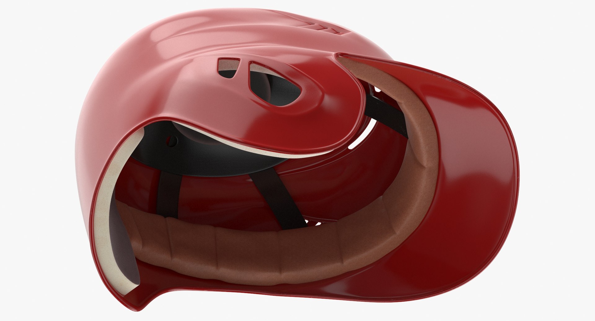 3D baseball helmet c flap model - TurboSquid 1620396