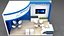 small exhibition 3D model