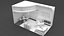 small exhibition 3D model