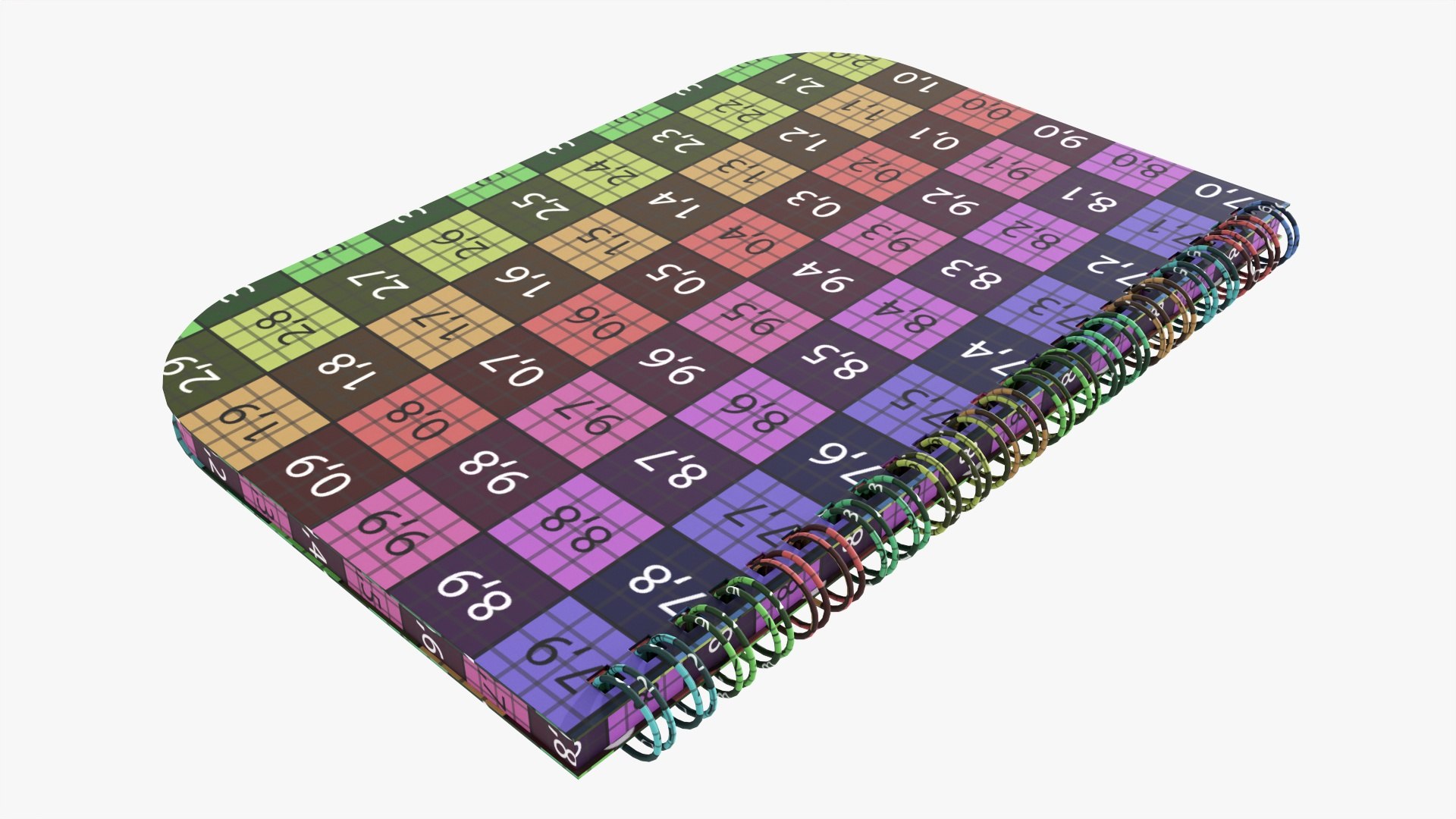 3D Model Notebook With Spiral 05 - TurboSquid 1716112