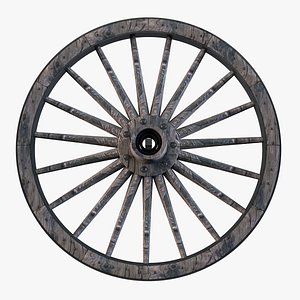 wagon wheel 3D