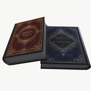 3D model Spell Books